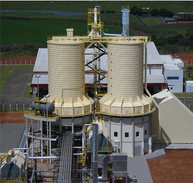 Silo Vertical com Rosca Bi-Apoiada Acionamento Externo