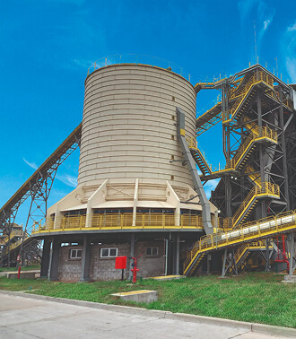 Silo Vertical com Rosca Bi-Apoiada Acionamento Externo