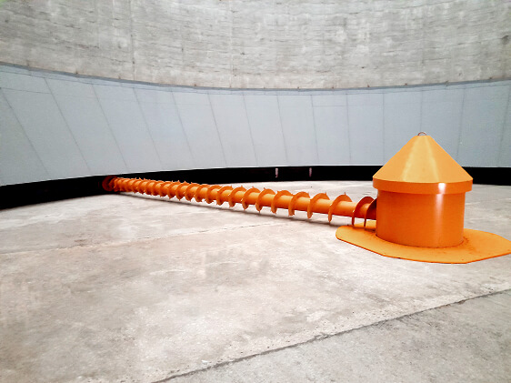 Tornillo Extractor Bi-Soportado Accionamiento Interno