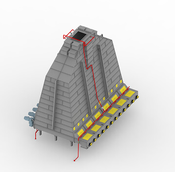 Silo Pulmão Distribuidor de Roscas